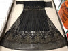 Premium Net Fabric Embroidery Work Gown Set