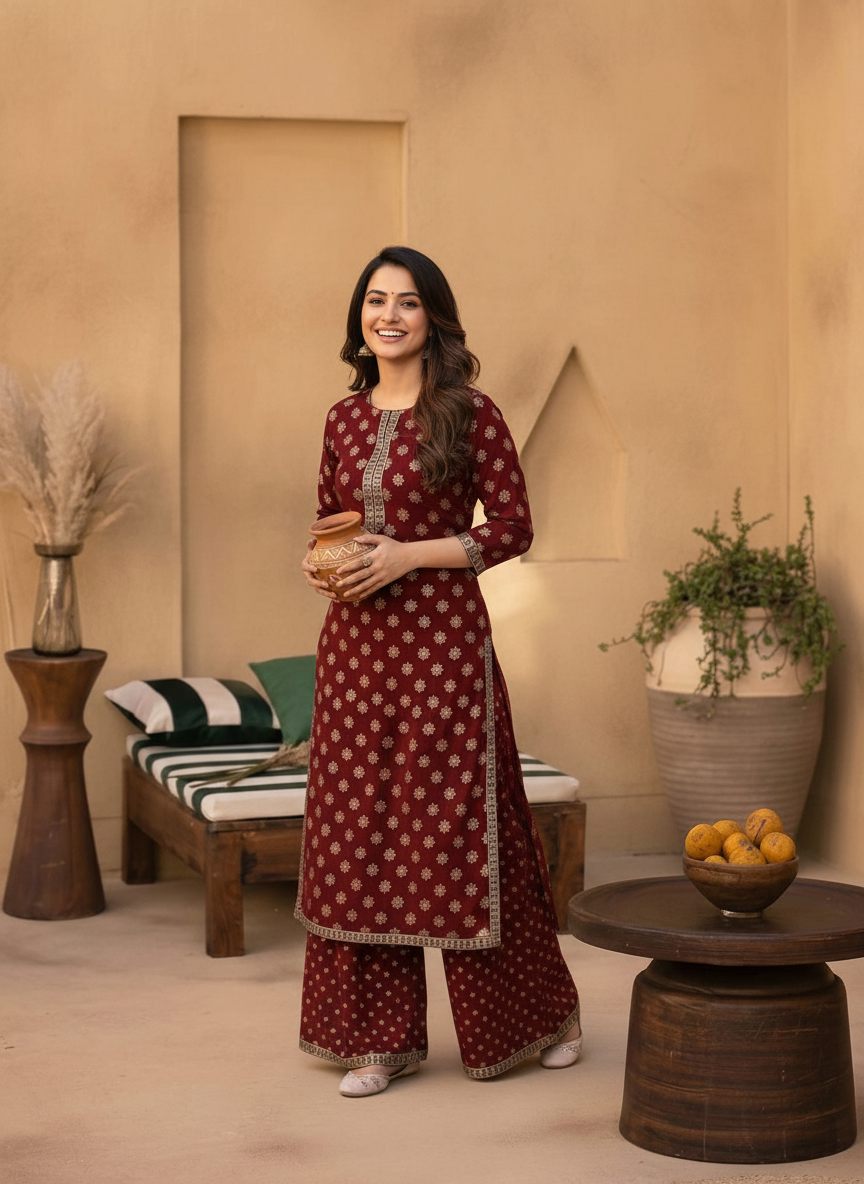 Palazzo Suit Set