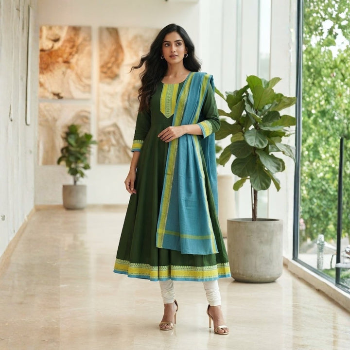 Gorgeous Gown &amp; Dupatta 2 Pcs Dress Collection For Women