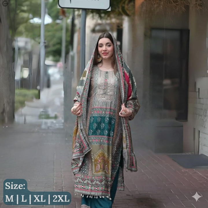Elegant Royan 3PCS Suit  For Women  003