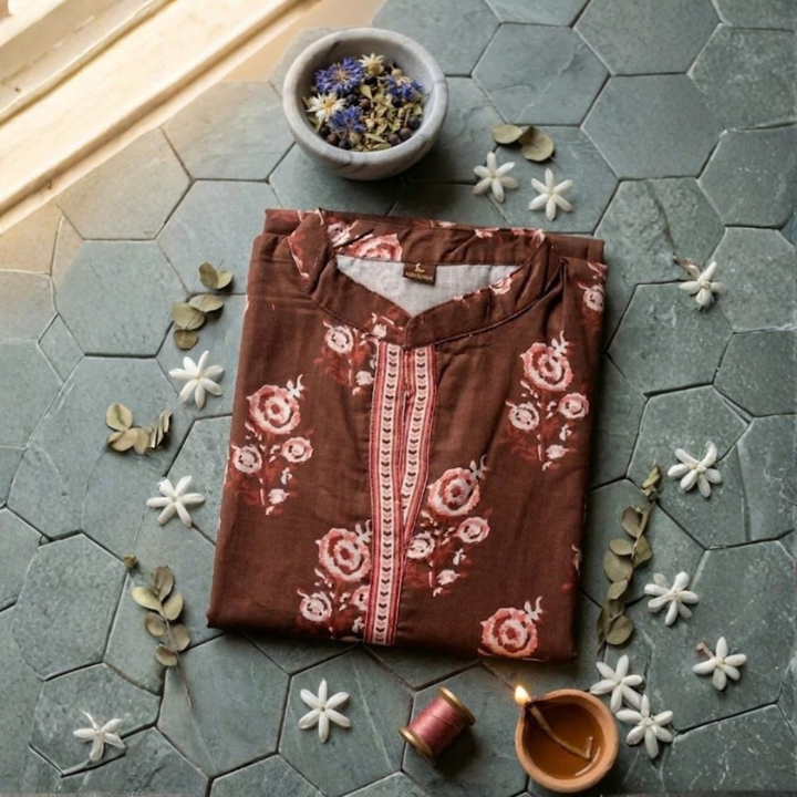 Limited  Printed Collection Cotton Tops  For Women