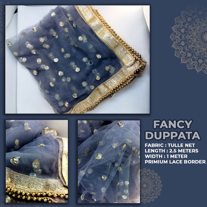 Fully Ready Stock Fancy Dupatta Indian Dupatta