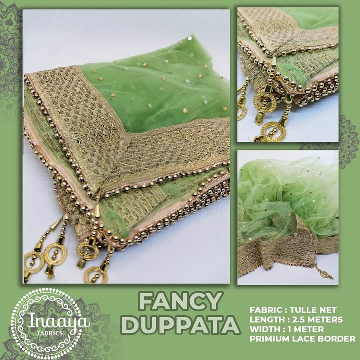 Fancy Dupatta Design By Inaaya Collection