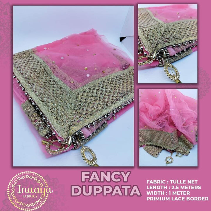 Fancy Dupatta Design By Inaaya Collection