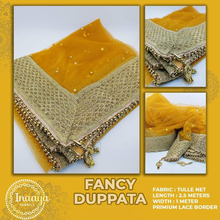 Fancy Dupatta Design By Inaaya Collection