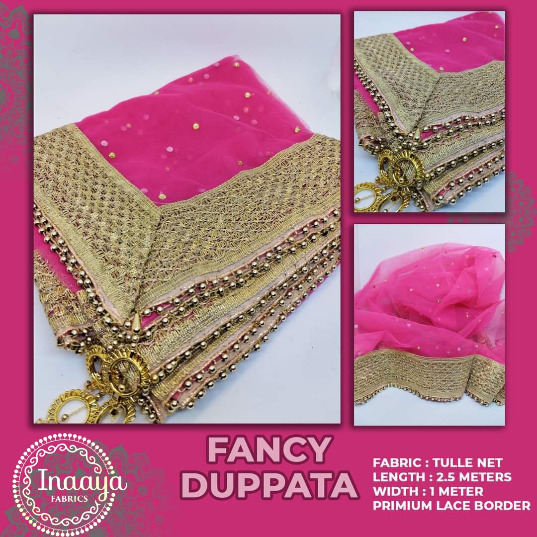 Fancy Dupatta Design By Inaaya Collection