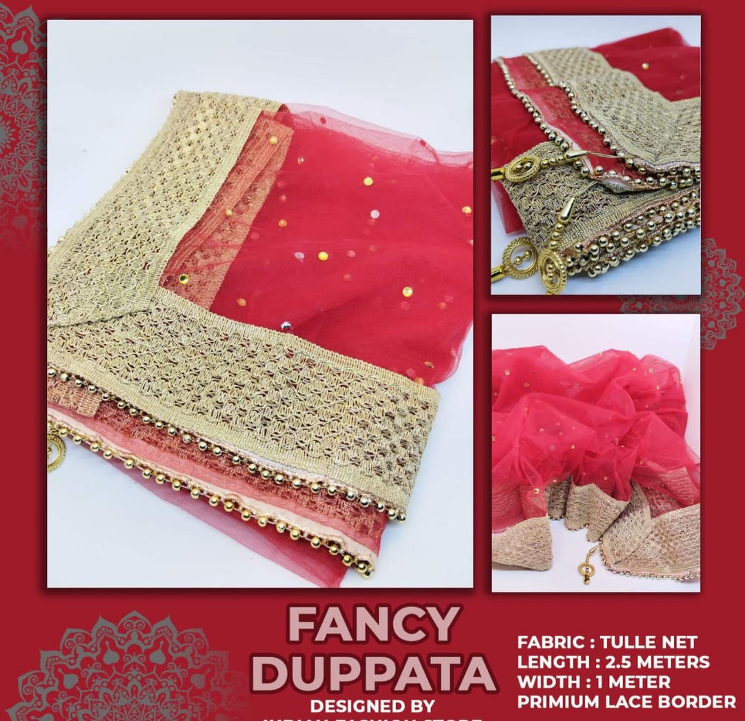 Fancy Dupatta Design By Inaaya Collection