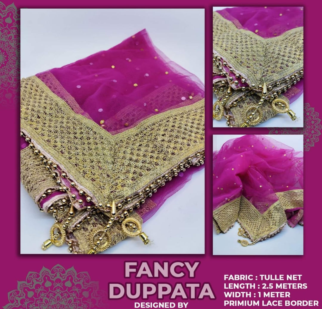 Fancy Dupatta Design By Inaaya Collection