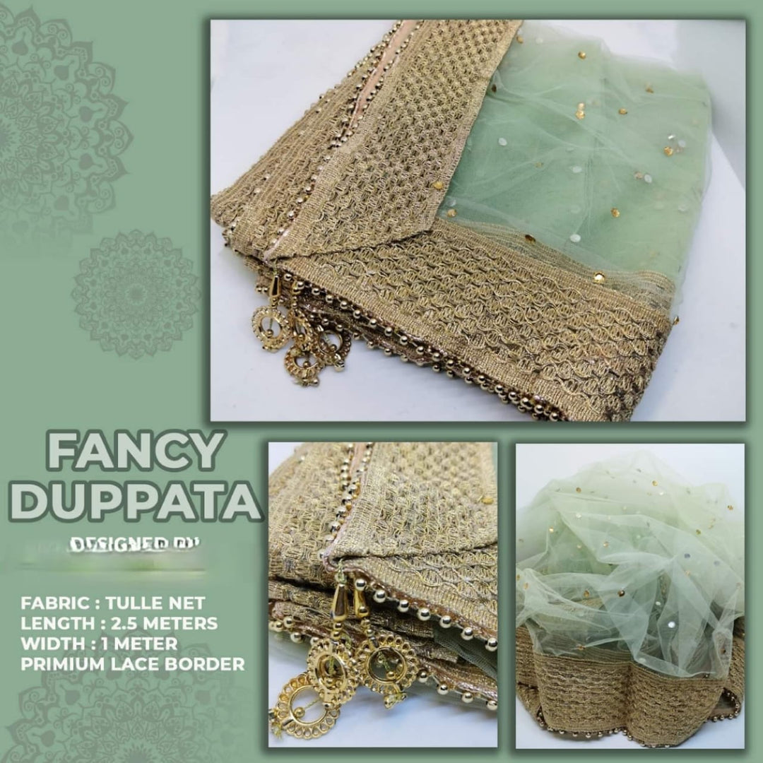 Fancy Dupatta Design By Inaaya Collection