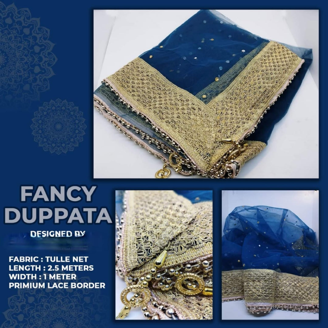 Fancy Dupatta Design By Inaaya Collection