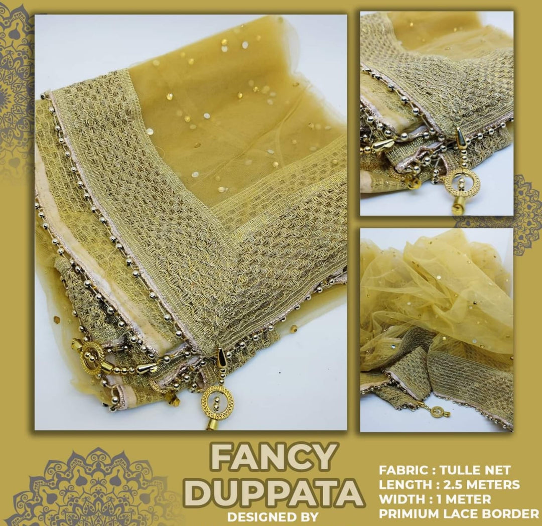 Fancy Dupatta Design By Inaaya Collection