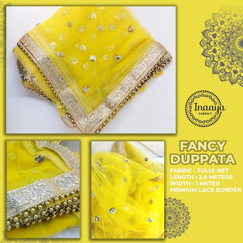 Fully Ready Stock Fancy Dupatta Indian Dupatta