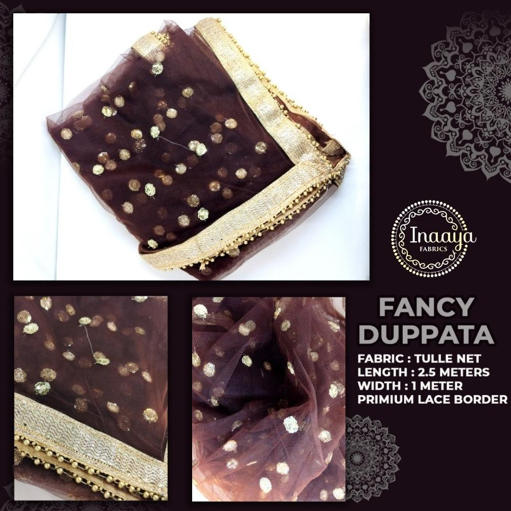 Fully Ready Stock Fancy Dupatta Indian Dupatta