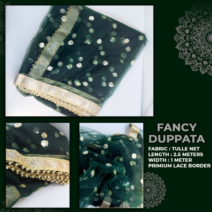 Fully Ready Stock Fancy Dupatta Indian Dupatta